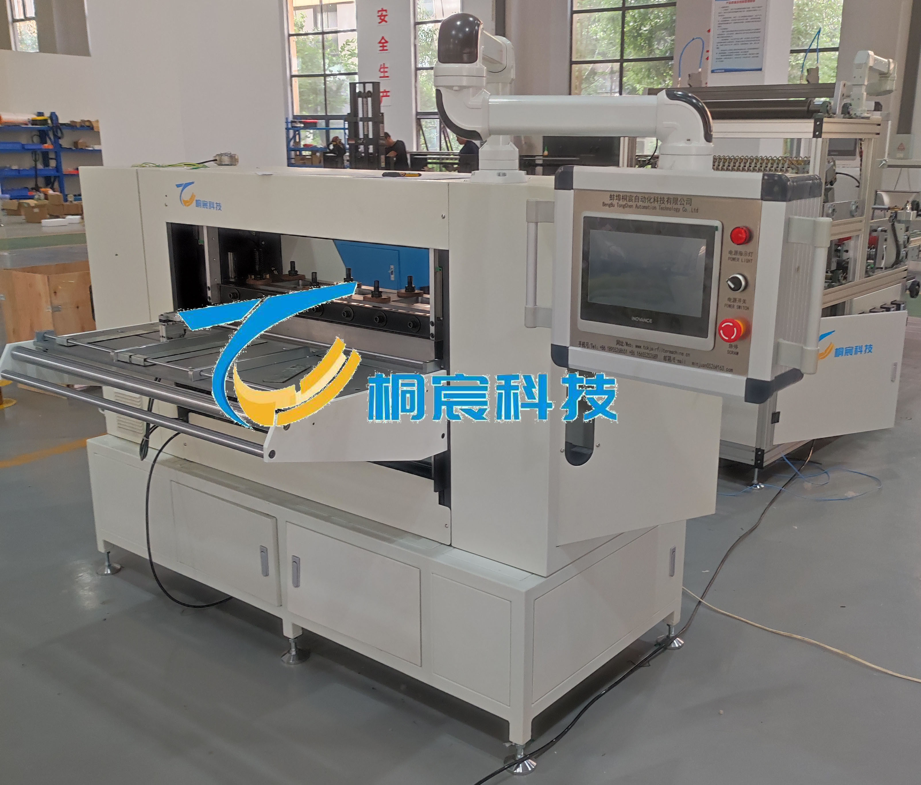 Industrial Filter Paper Folding Machine Knife Type Paper Pleating Machine