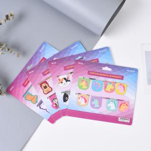 China Office Stationery Magnetic Page Clips Cat Bookmarks For Book Reading wholesale