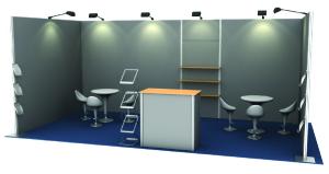 China Advertising custom tradeshow booth wholesale tension fabric exhibition booth wholesale