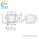 0.5W 0.6W Three Colors SMD LED Chip 3030 RGB GRB RBG Dimmable