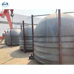 China 3200mm Diameter SA387 GR.11 Hemispherical Dished Head 45mm Thickness wholesale