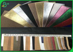 China Natural Fiber Pulp Brown Kraft Paper Roll , Waterproof Grey Kraft Paper 0.3mm 0.55mm wholesale