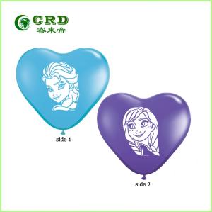 China Pearlized Heart Balloons latex cartoon shaped balloons wholesale