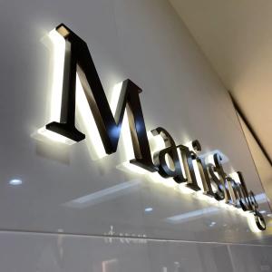 China Customized Led Letter Signage 3D Metal Stainless Steel Store Front Sign Business Logo Channel Letter wholesale