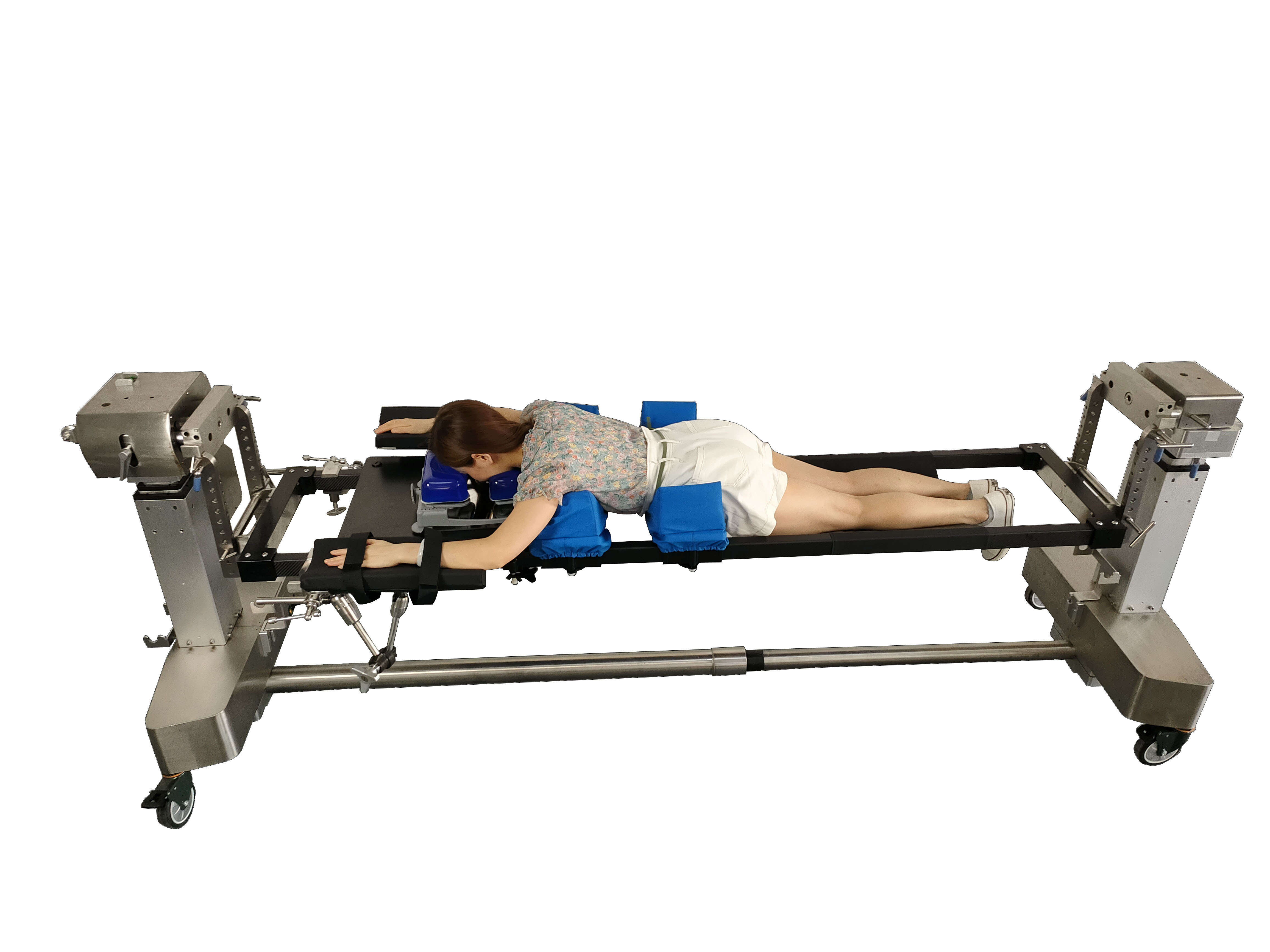 780mm Electro Hydraulic Operating Table All Carbon Fiber Multi Functional Jackson Spinal Surgical Table
