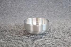 China 14cm Brushed Polishing Metal Adults Stainless Steel Bowl wholesale