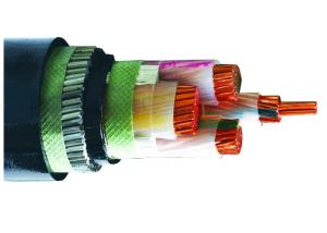 China 4 Cores Steel Wire Low Voltage Armoured Electrical Cable Copper XLPE PVC SWA Cable wholesale