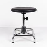 Self Skinned Polyurethane Armless ESD Safe Chairs , Electrostatic Discharge