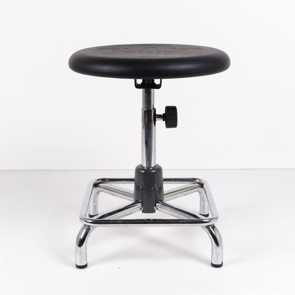 Self Skinned Polyurethane Armless ESD Safe Chairs , Electrostatic Discharge