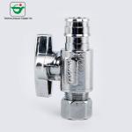 High Strength Straight Handle CUPC NSF Brass Stopcock Valves