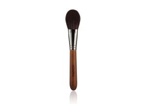 China Vonira 100% Handcrafted Premium High Quality Goat Hair Small Powder Blush Brush For Makeup wholesale