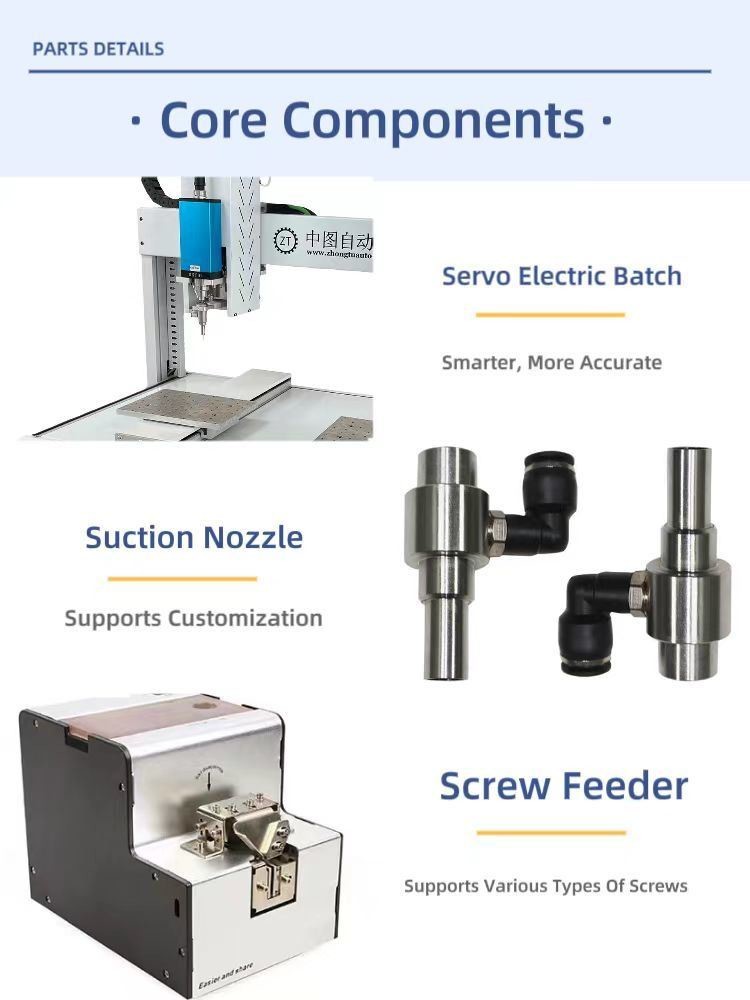 Automatic Screw Locking Machine Accommodate Screws of Various Models