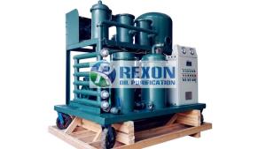 China PLC Emulsion Lube Oil Purifier , Lubricant Oil Water Purifier TYA-E-300 wholesale
