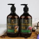 Natural Organic Vegan Sulfate Free Coconut Oil Hair Shampoo And Conditioner