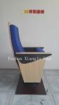 Wooden Interlocking Auditorium Chairs Fabric / Leather Auditorium Theater