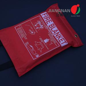China Anti Fire Blanket Fiberglass Fire Blanket For Emergency Preparedness wholesale