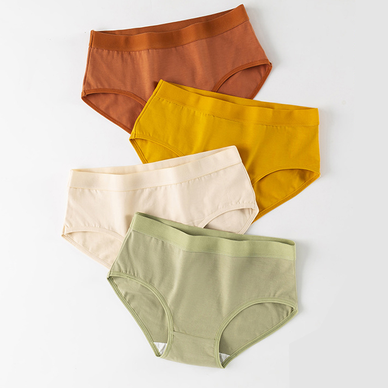 ODM Women'S Underwear Breathable Panties , Pure Cotton Panties For Women