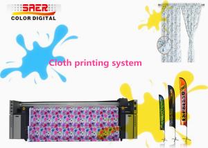 China 3.2m Flag Cotton Fabric Printing Machine 1440dpi 380V wholesale