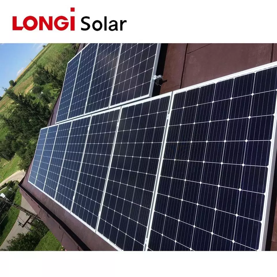Hi Mo Polycrystalline Solar Panel Half Cell Silicon Longi Solar Panel 540 Watt LR5-72HPH 540M