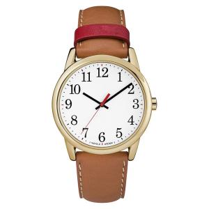 China Multiapplication Quartz Battery Wristwatches , Brown Leather Wrist Watch wholesale