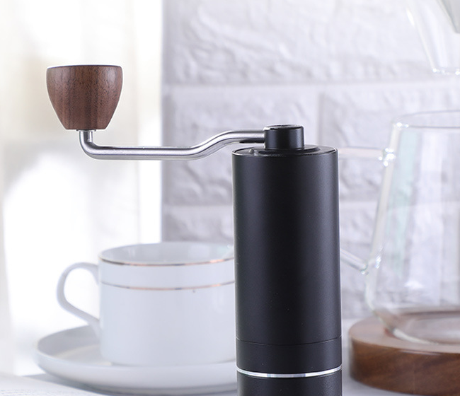 Custom Coffee Maker Accessories Mini Hand Crank Manual Coffee Grinder Adjustable