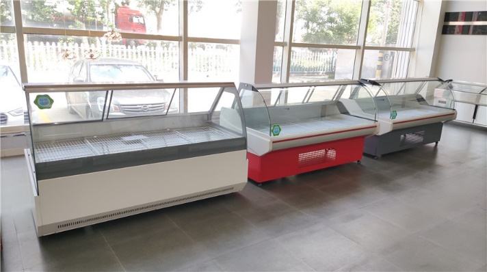 Meat Food Stainless Steel Table Top Freezer 1.8m Dirct Cooling