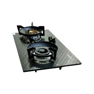 China Household Dualuse Gas Stove Tempered Glass Suitable For Natural Gas And Liquefied Gas Dual Burner Design wholesale