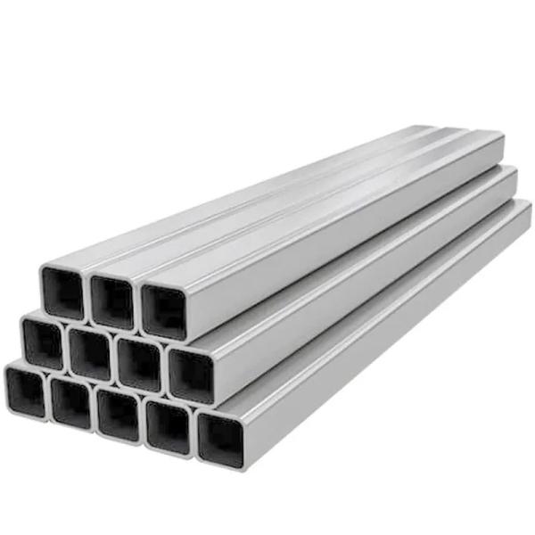 Factory Direct Sale 40x40 Aluminum Alloy Square Tube Decoration Material