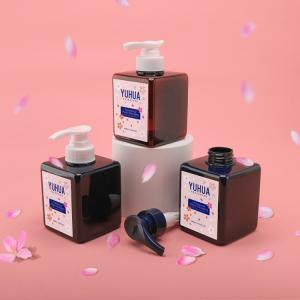 China MSDS Plastic Packaging Bottles 400ml Hair Care Press Pump Sprayer PET Container wholesale