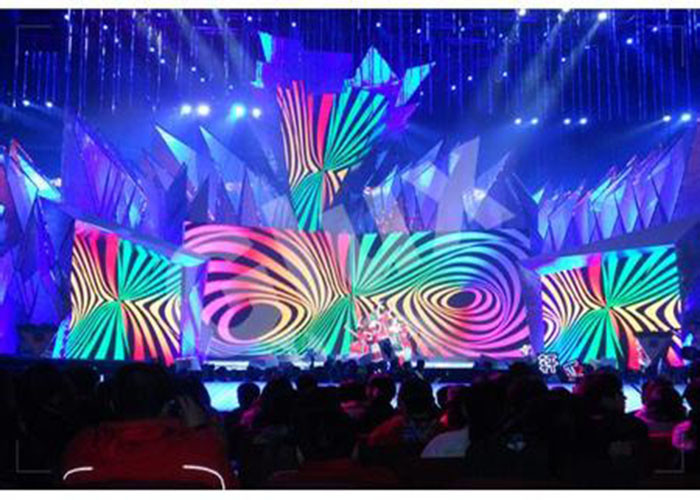 2.604mm 2.976mm Full Color LED Display Die Casting Aluminum Cabinet