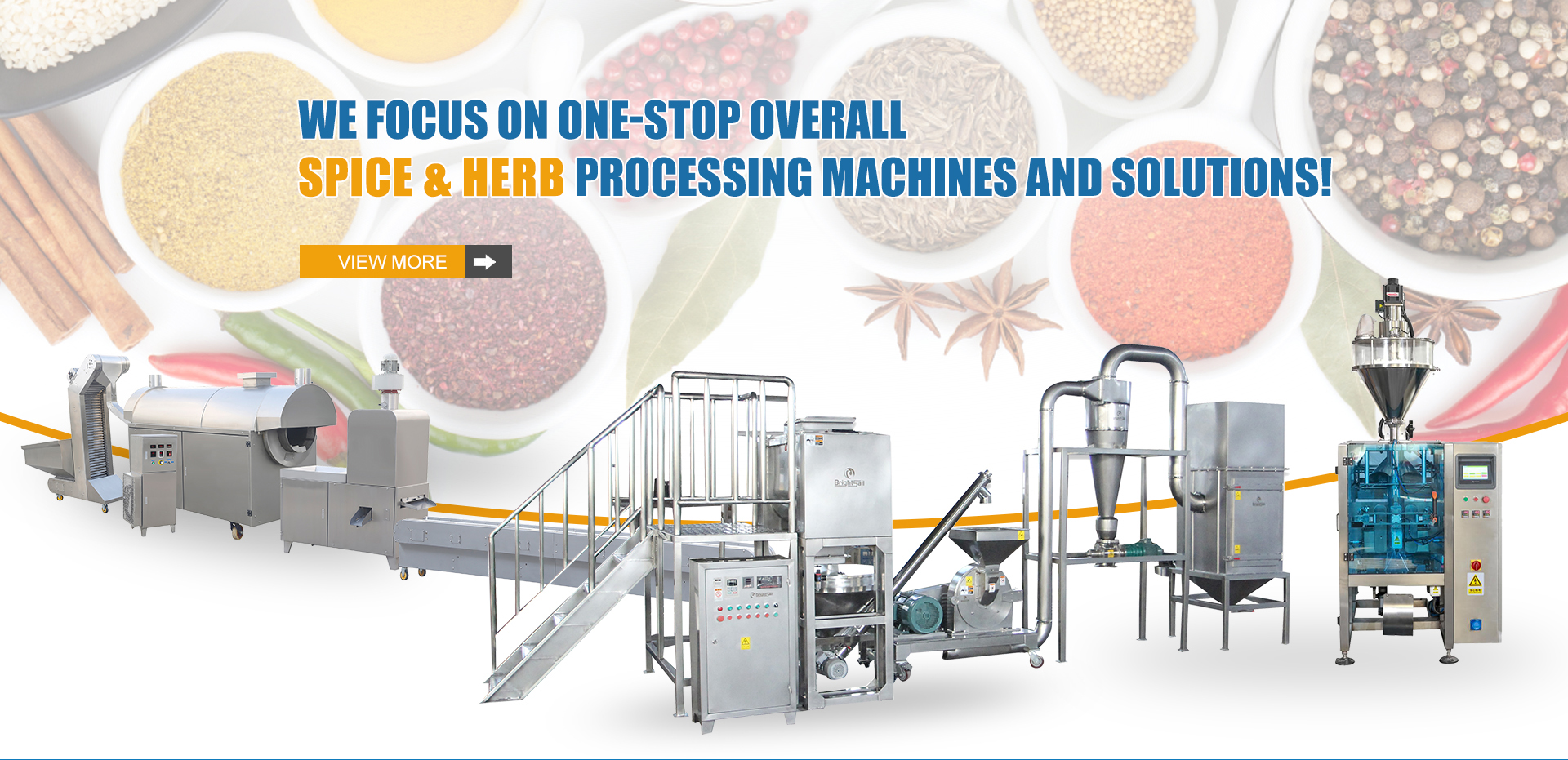 Castor Cake Air Classifier Mill Grinder powder making pulverizer machine Neem Cake Air Classifier Mill from Brightsail