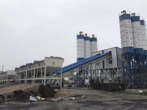 China Stationary Concrete Batching Plant Wet Mix Ready Mix Concrete Plant 60m3/H wholesale