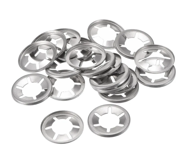 Reliability Test M3 M5 M6 304 Stainless Steel Internal Tooth Star Lock Washer ZINC Finish