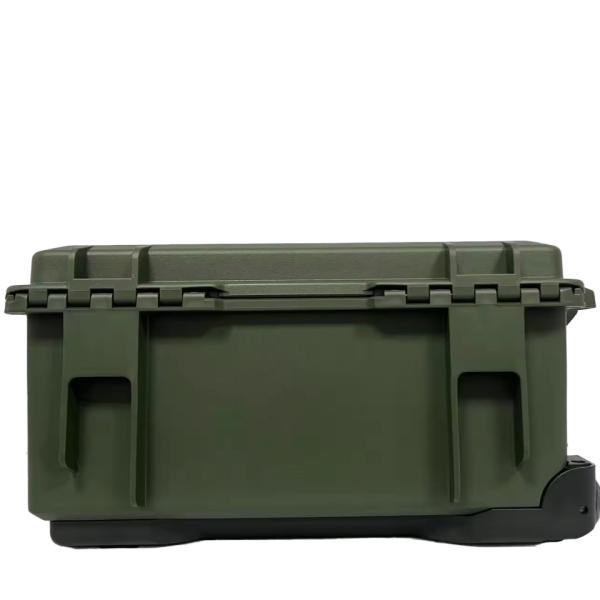 Protective Plastic case with Wheels Trolley Tool case Box Flight case Trolley Plastic Box with Foam