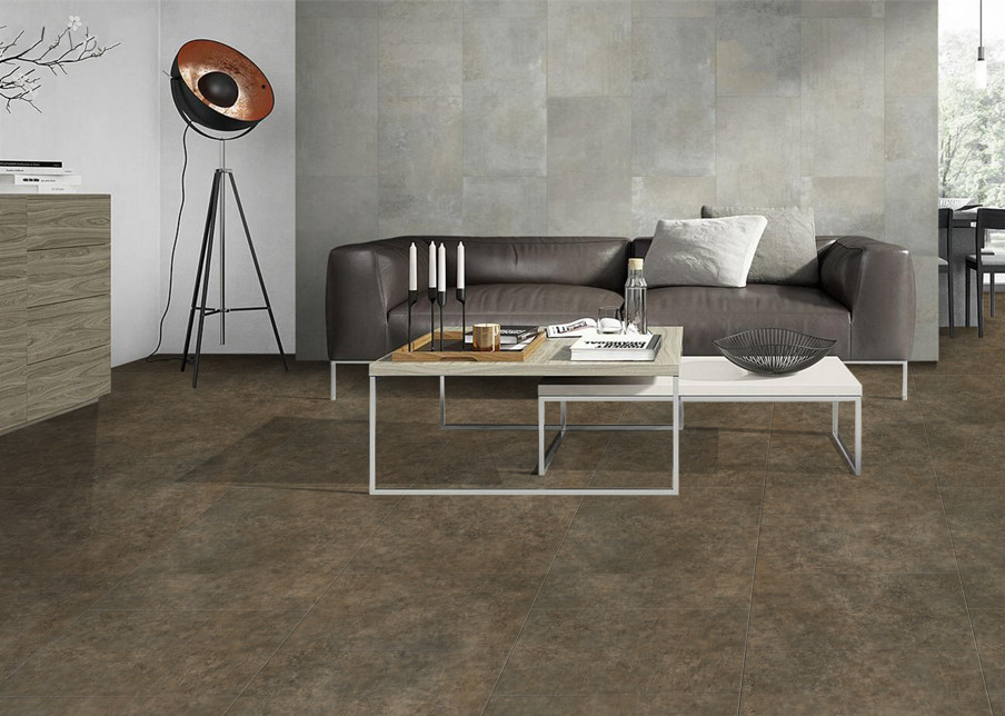 Unilin Click Grey Cement Vinyl Flooring 4mm 5mm GKBM DD-S82191-8 Greenpy