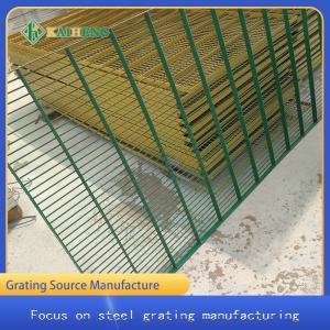 China Green Plastic Impregnated Metal Grid Floor Catwalk 100x200 wholesale