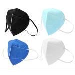 Outdoor Multi Color KN95 Protective Mask Multiple Layer ≥95% Filtering Rate