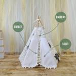 100 % Handmade DIY Teepee For Rabbits Hedgehog Ferret Washable