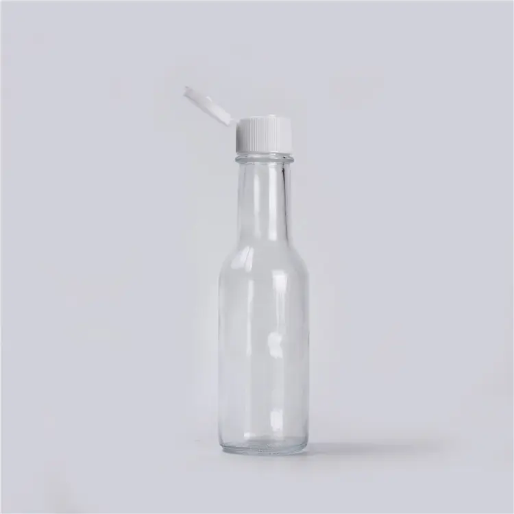 250ml 300ml Wide Mouth Glass Bottle for Seasoning Sealing Type Cork Industrial Beverage