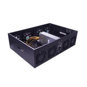 China 68mm Slots Crypto Mining Frame 4 Fans Support For ETH / ZEC wholesale