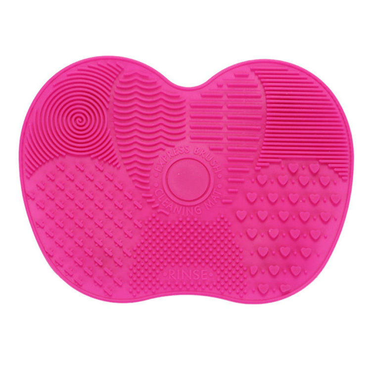 1pcs Silicone Makeup Brush Cleaner Pad Make Up Washing Brush Gel Cleaning Mat Hand Tool Foundation Makeup Brush