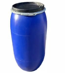China 160L Plastic Barrel Drum Rustproof Chemical Blue Drum Odorless wholesale