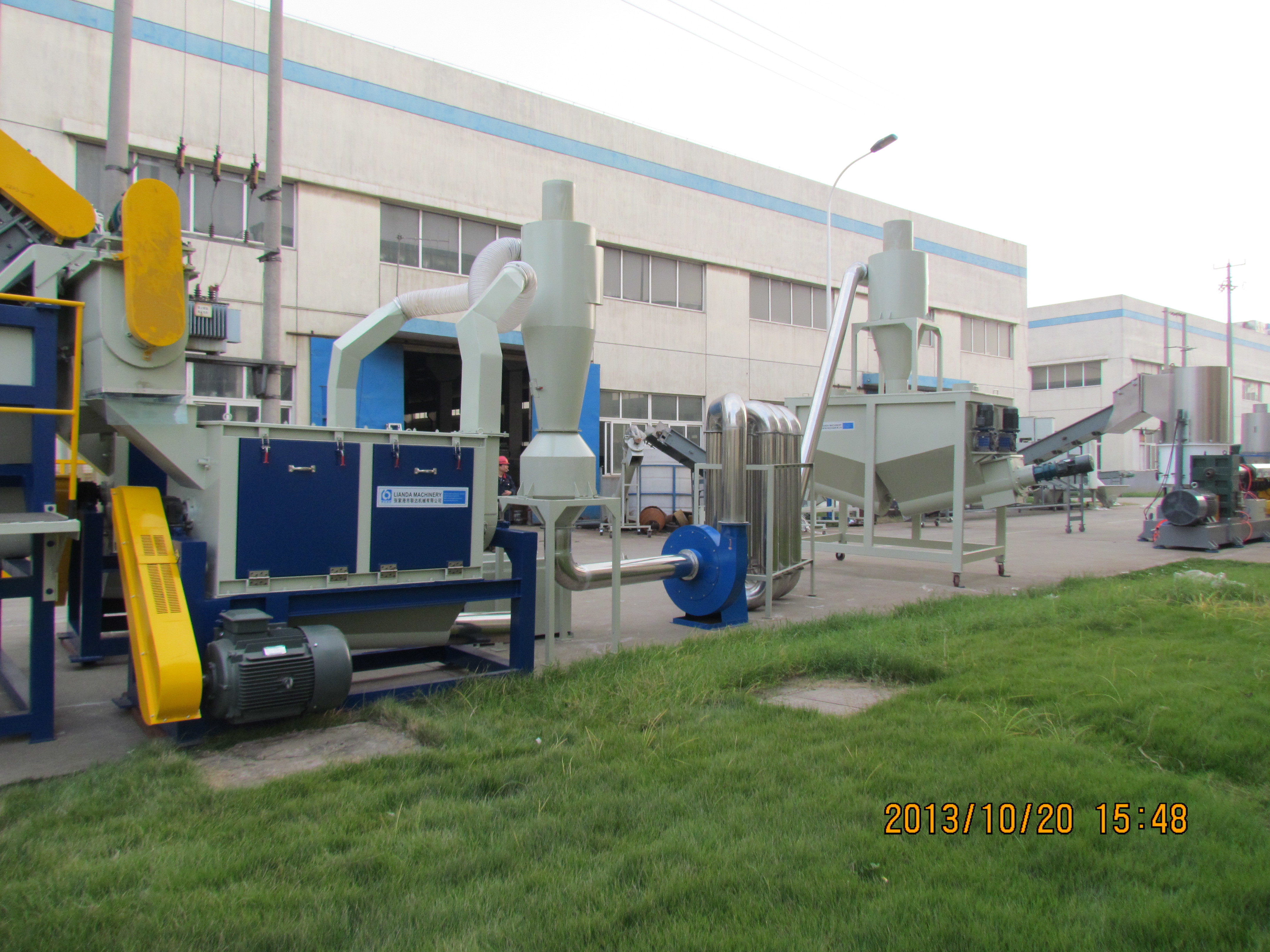 320kw Agricultural Mulching Plastic Film Recycling Machine