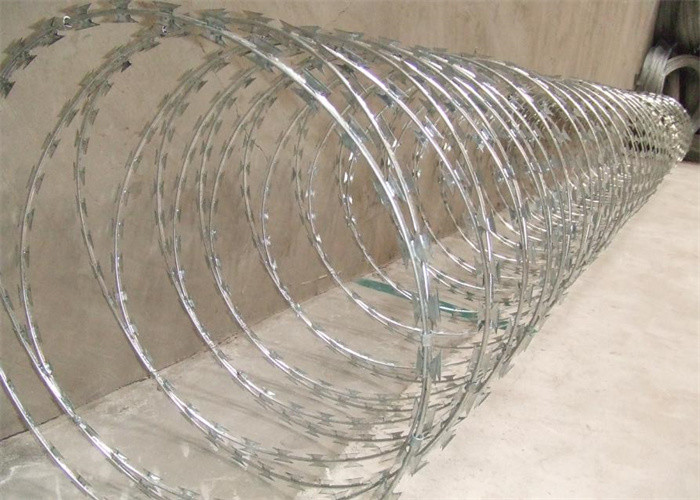 Galvanized Carbon Steel Powder Coated Stainless Steel Concertina Wire BTO-22 CBT-60 CBT-65