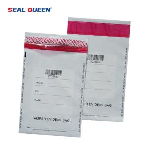 China Environmental Free Sample Tamper Evident Security Plastic Bags wholesale