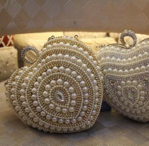 China 2016 The new high-grade diamond clutch evening bags luxury upscale bride wholesale