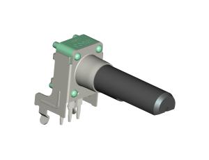 China 0.1W-1W Power Rating Rotary Potentiometer Resistance Tolerance ±20% Plastic Metal wholesale