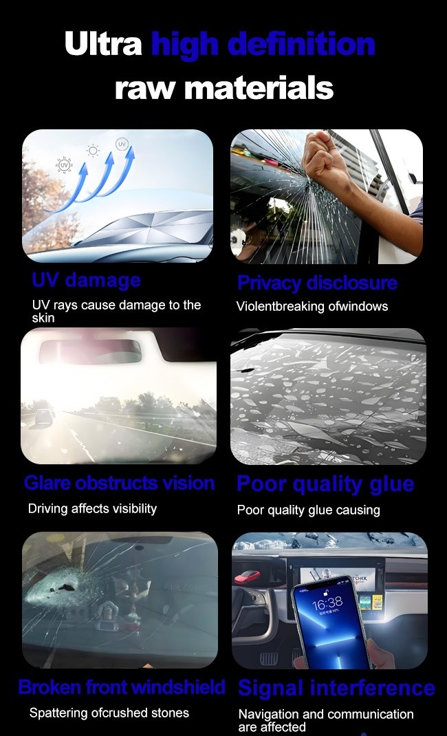 Automotive Window Tint Film Car Chameleon Film 98% Of Heat Rejection And UV Rays