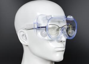 China Transparent Corrosion Resistant Medical Safety Goggles Anti Fog Anti Virus Protect wholesale