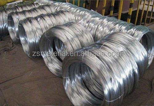Silver Bright Galvanized Steel High Tensile Line Hot Dipped GI Wire 12 Gauge 4mm Building Materials Free Cutting Steel